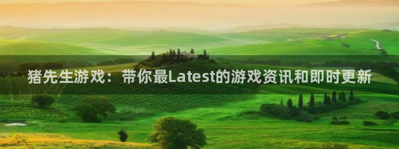 杜邦娱乐平台官网登录：猪先生游戏：带你最Latest的游戏资